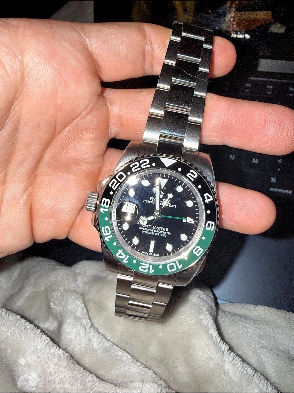Rolex Submariner Date Men's Watch Sprite